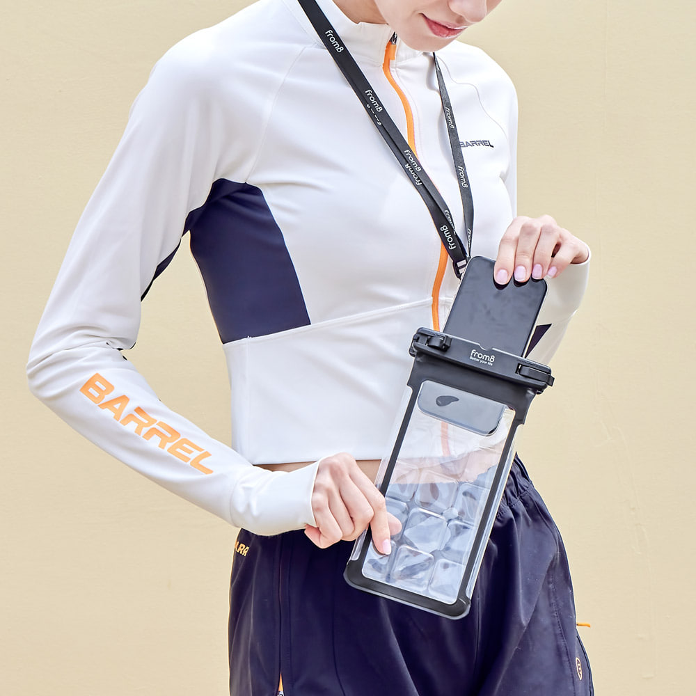 [프롬비] 아쿠아쉴드 에어포켓 스마트폰 방수팩 목걸이형